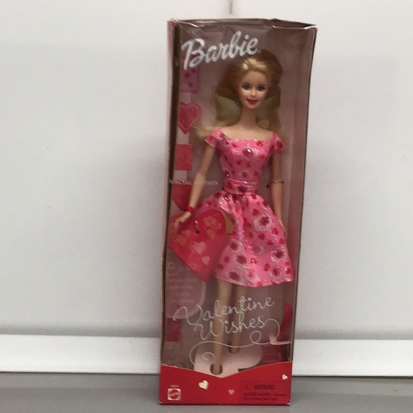 BARBIE DOLL. VALENTINE WISHES BARBIE - Picture 4 of 13